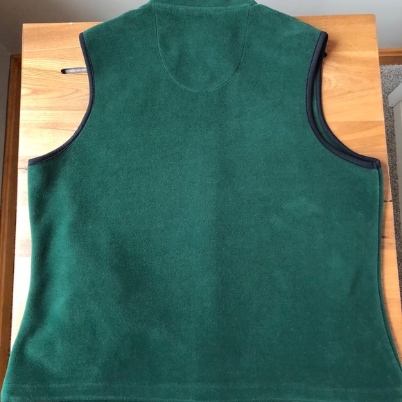 Scouts Canada Green Fleece Zip Up Vest Women's - Picture 4 of 10